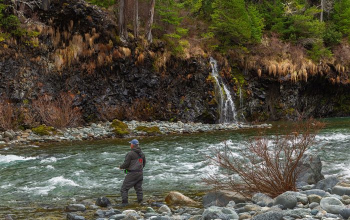 Fly fishing on the Wild & Scenic Smith River